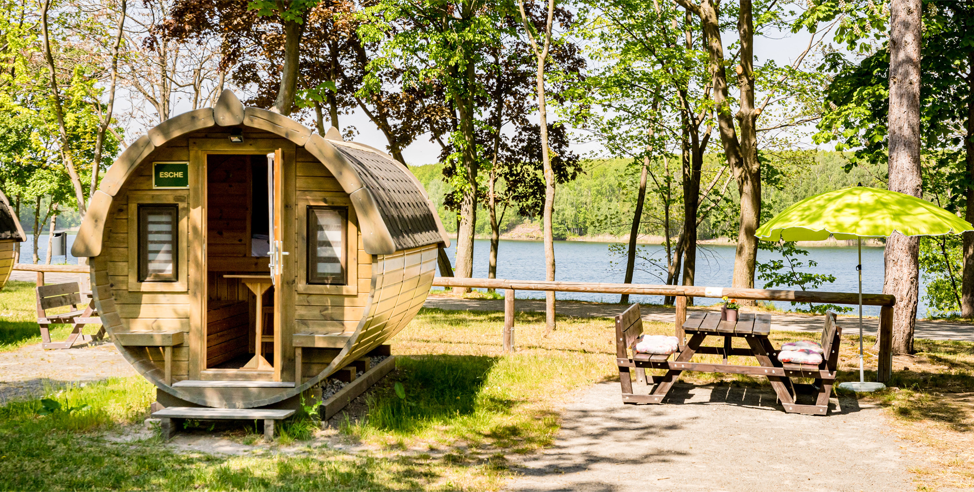 Urlaub im Ferienhaus am See