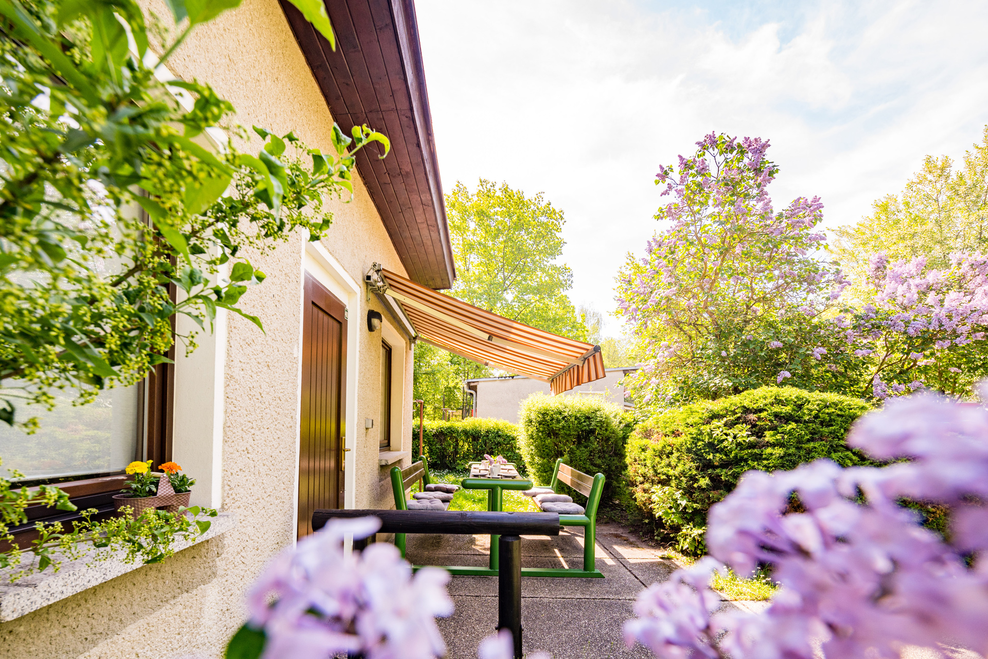 Urlaub im Ferienhaus am See