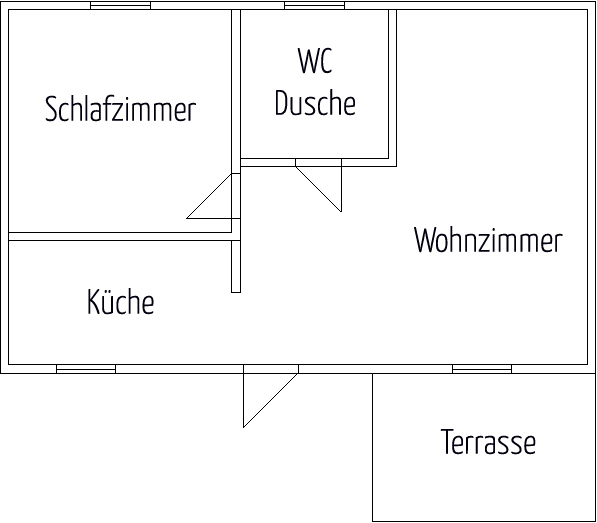 Ferienhaus Typ I Gruindriss